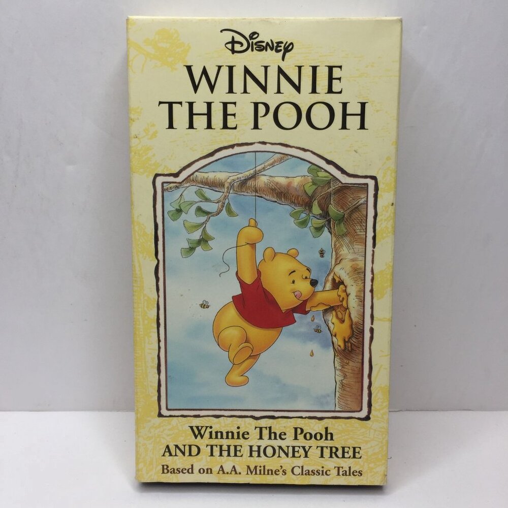 Vtg VHS Disney Winnie the Pooh and the Honey Tree A. A. Milne 1966 Classic Film